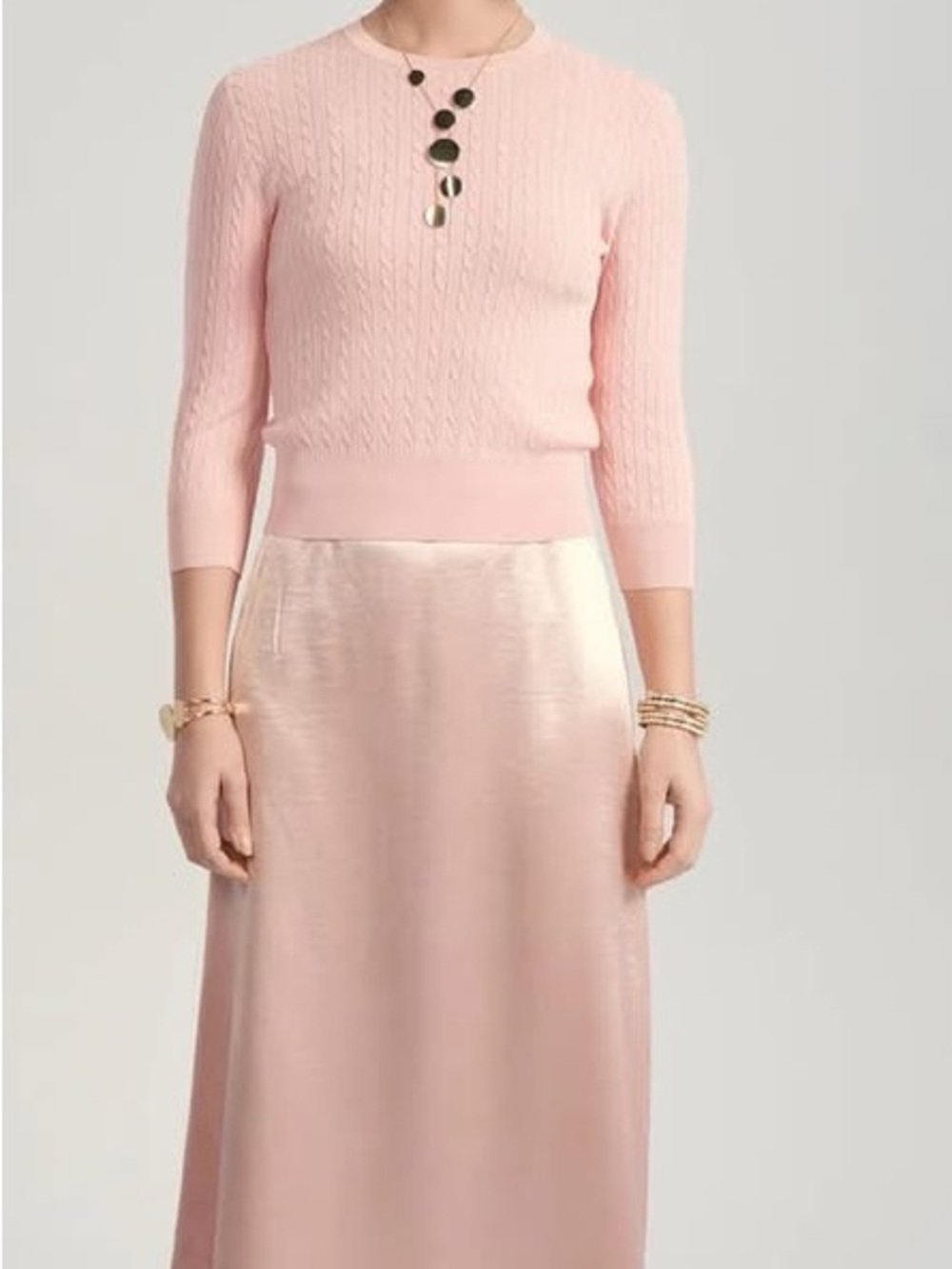 Aleeza Paris Lexi Cable Knit Sweater